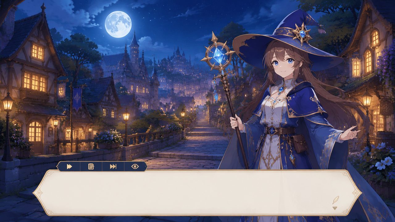 魔法师露娜 探索场景 画面 2