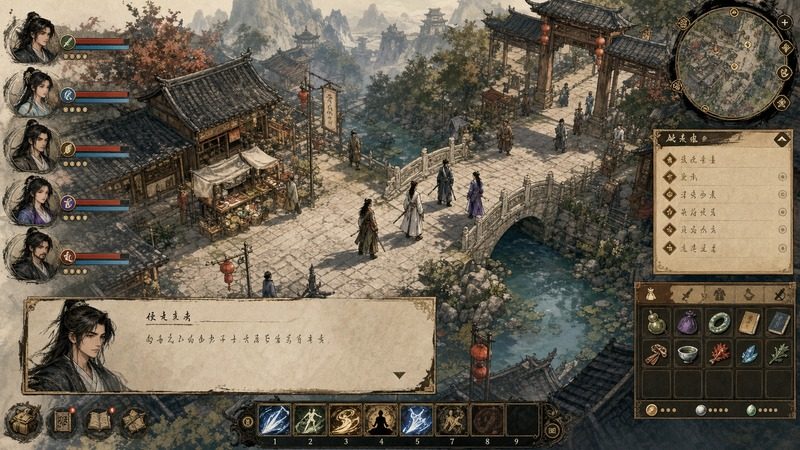 金庸群侠传5爱与死仙狐MOD六周年 中文界面 资料图 3