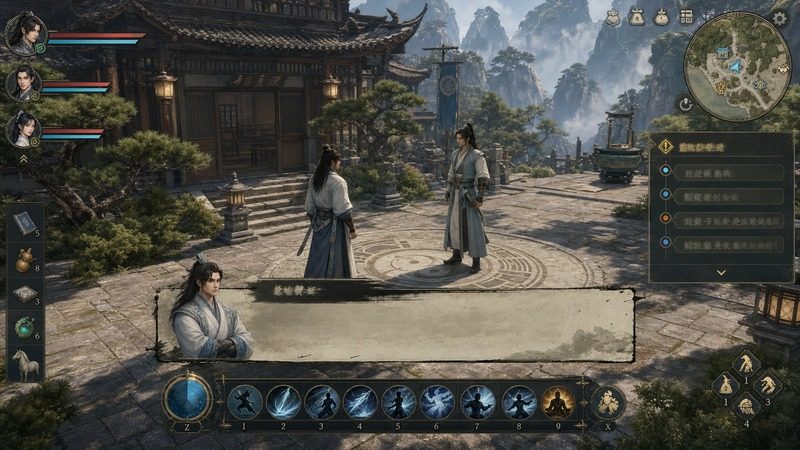 金庸群侠传5爱与死仙狐MOD六周年 主线事件 展示图 6