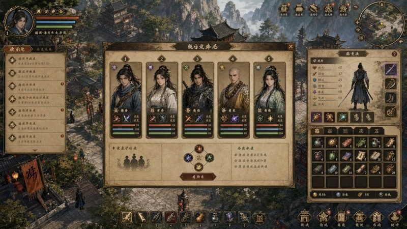 金庸群侠传5爱与死仙狐MOD六周年 角色养成 内容截图 5