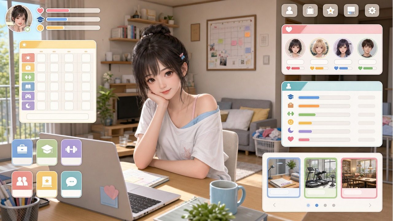 能干的后辈小葵酱 玩法展示 实机截图 5