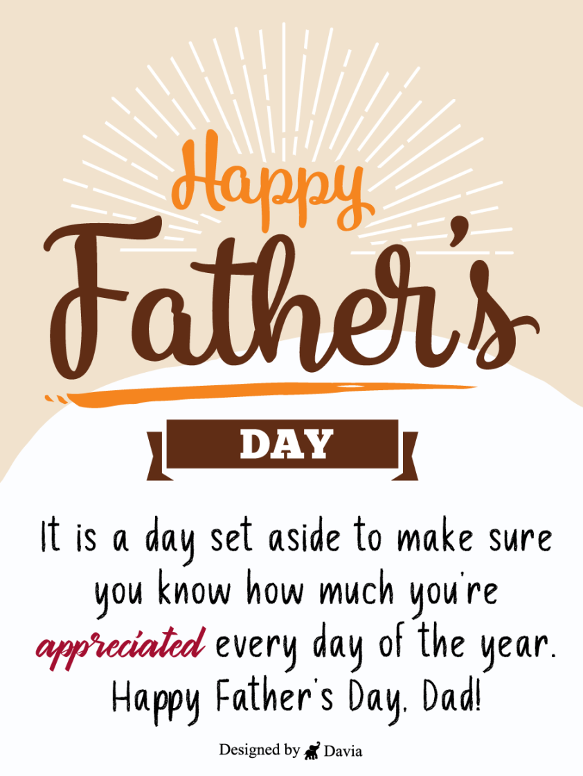 Happy Father’s Day Greetings