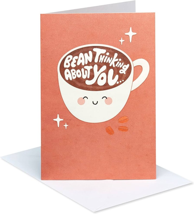 American Greetings Funny Thinking Of You Karte (Bean Thinking of You)