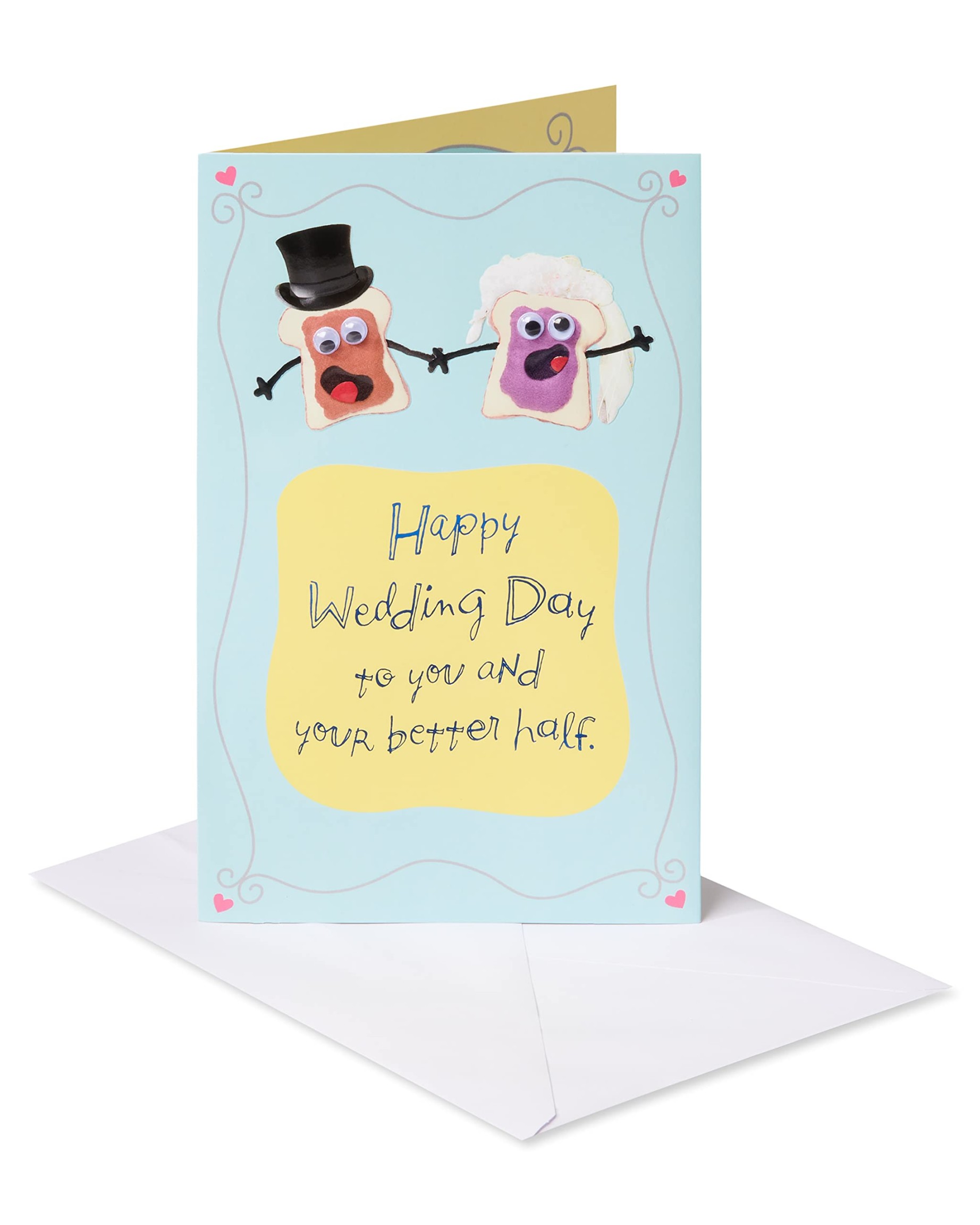 American Greetings Funny Wedding Card for Couples (Peanut Butter and Jelly)