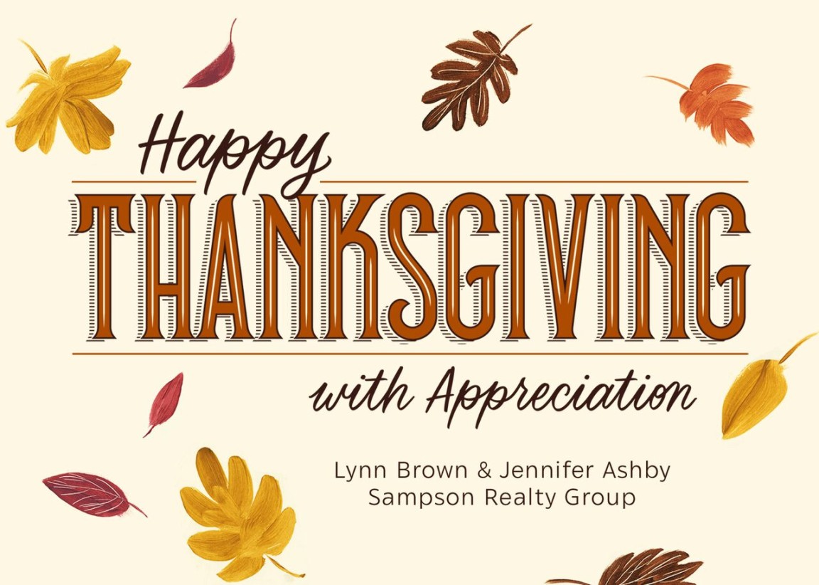 Appreciation & Painterly Leaves Happy Thanksgiving Card