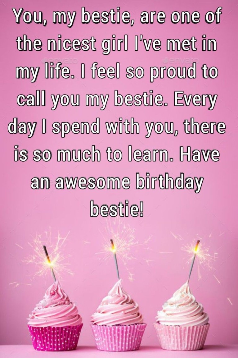 Best bday wishes for Female best friend