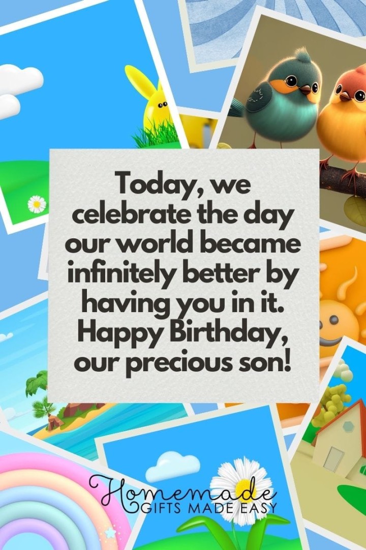 Best Birthday Wishes for Your Son