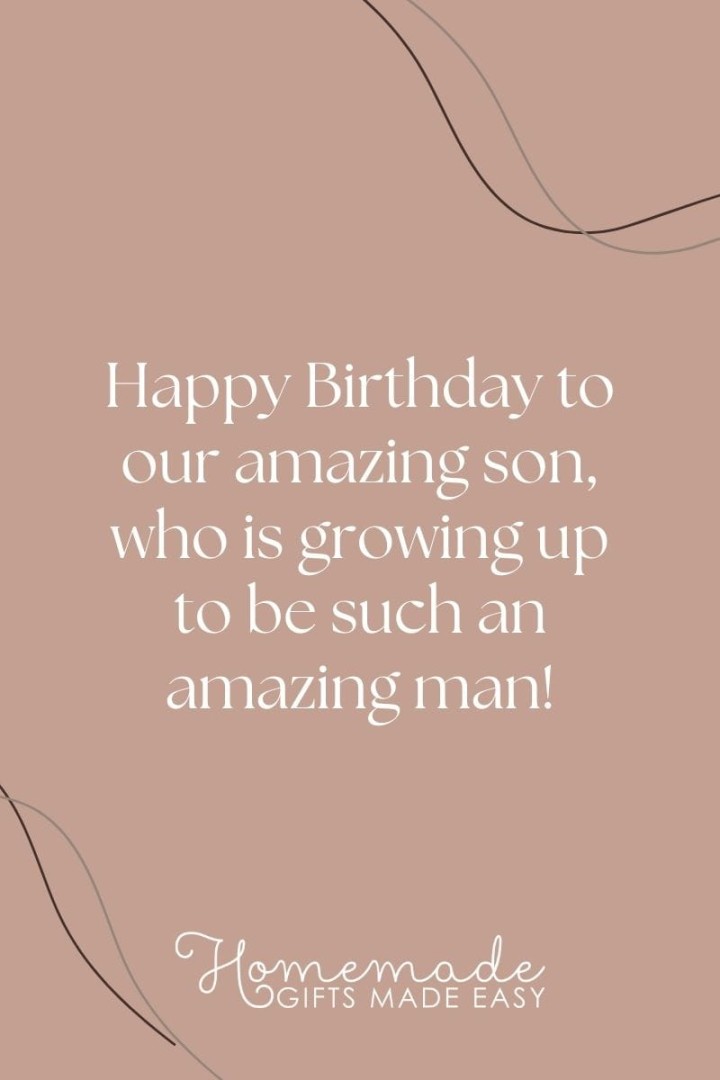 Best Birthday Wishes for Your Son