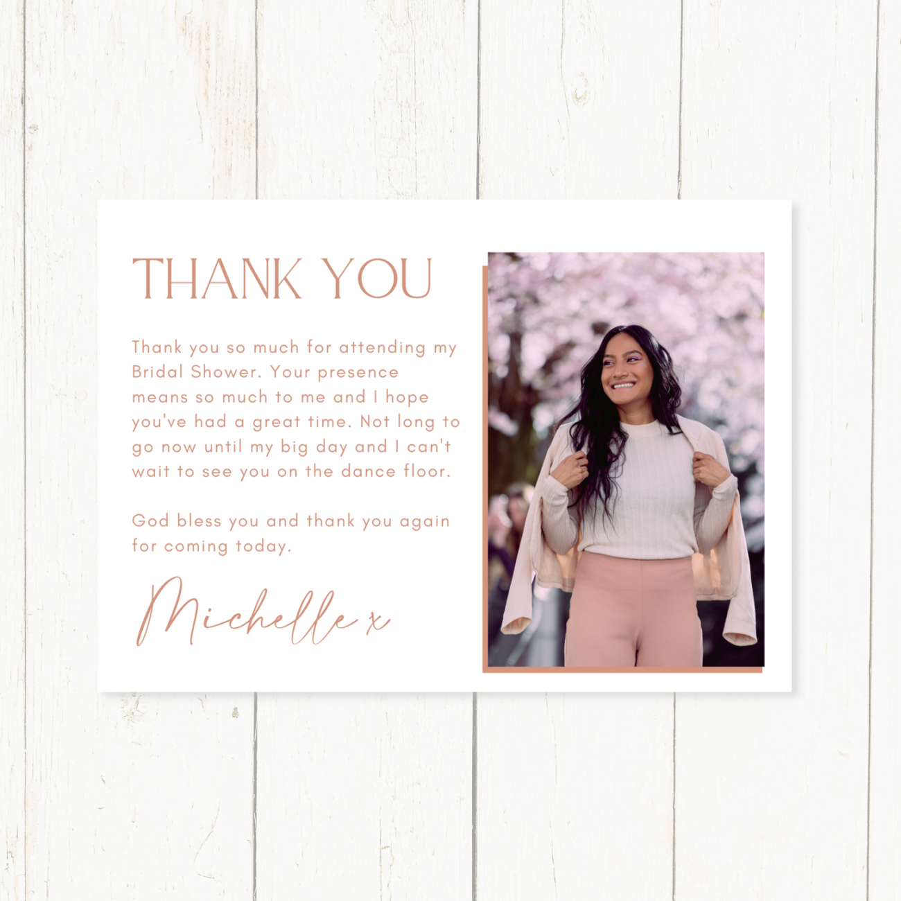 Bridal Shower Thank You Cards: Perfect Messages & Designs