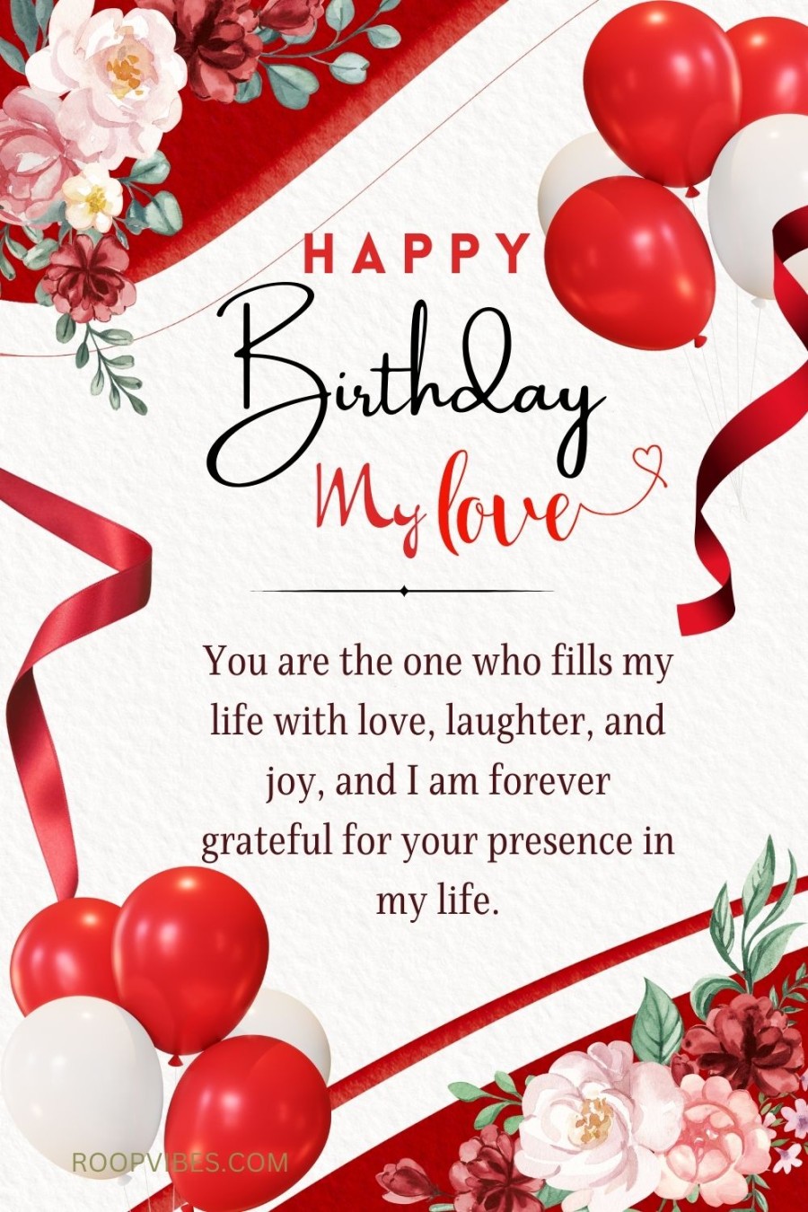 Celebrate Love: Happy Birthday Wishes for Lover  Romantic