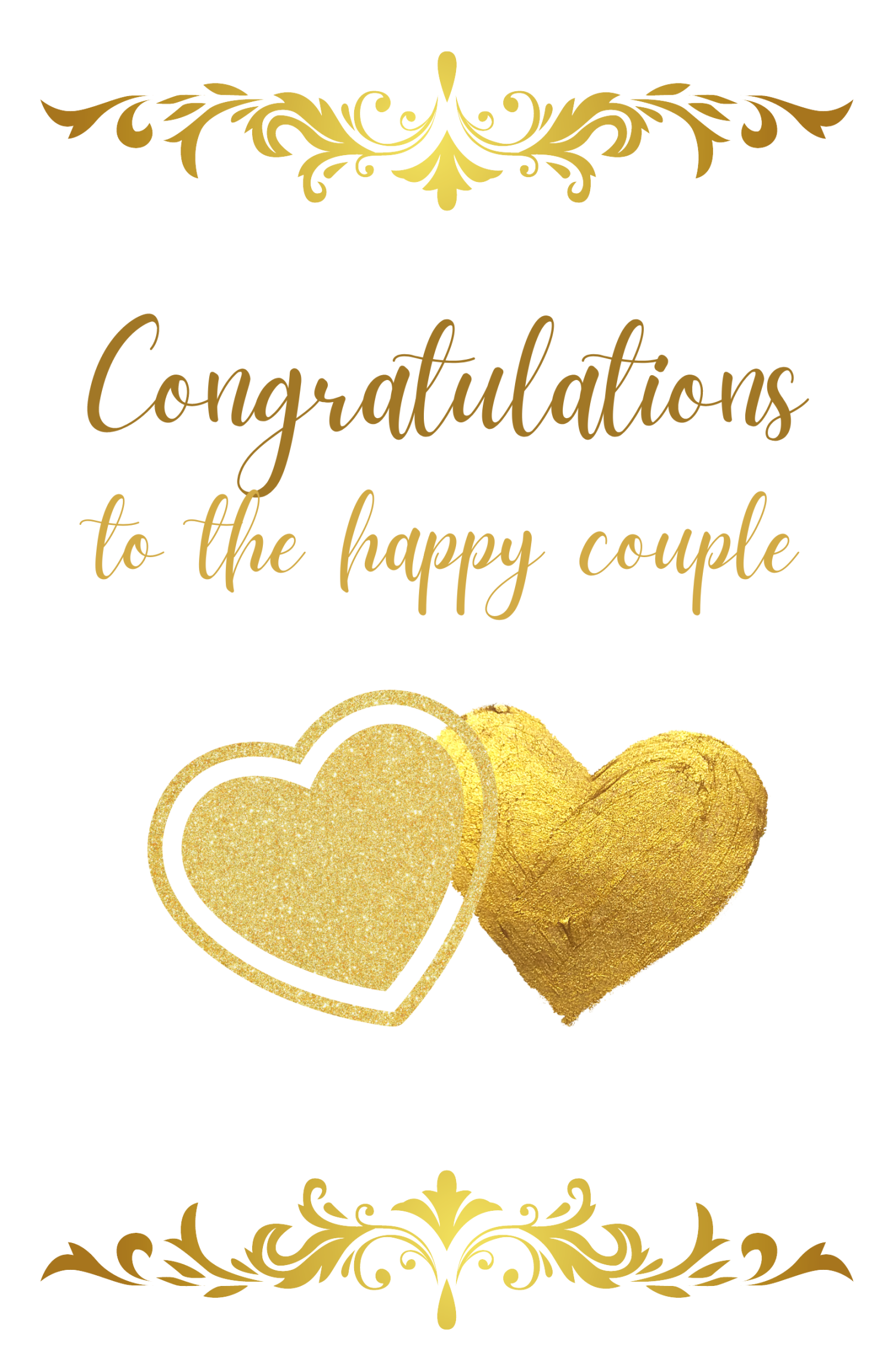 Congratulations to the Happy Couple