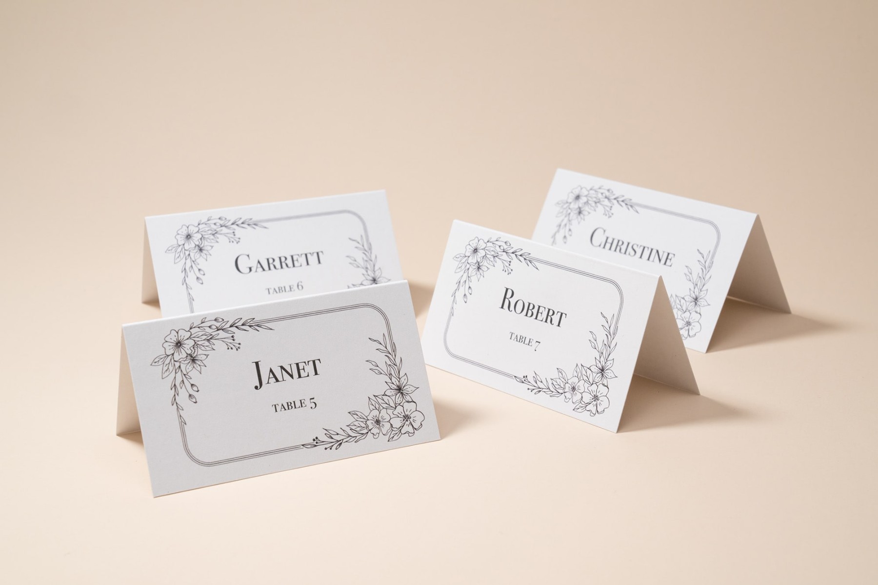 Custom Place Card Printing