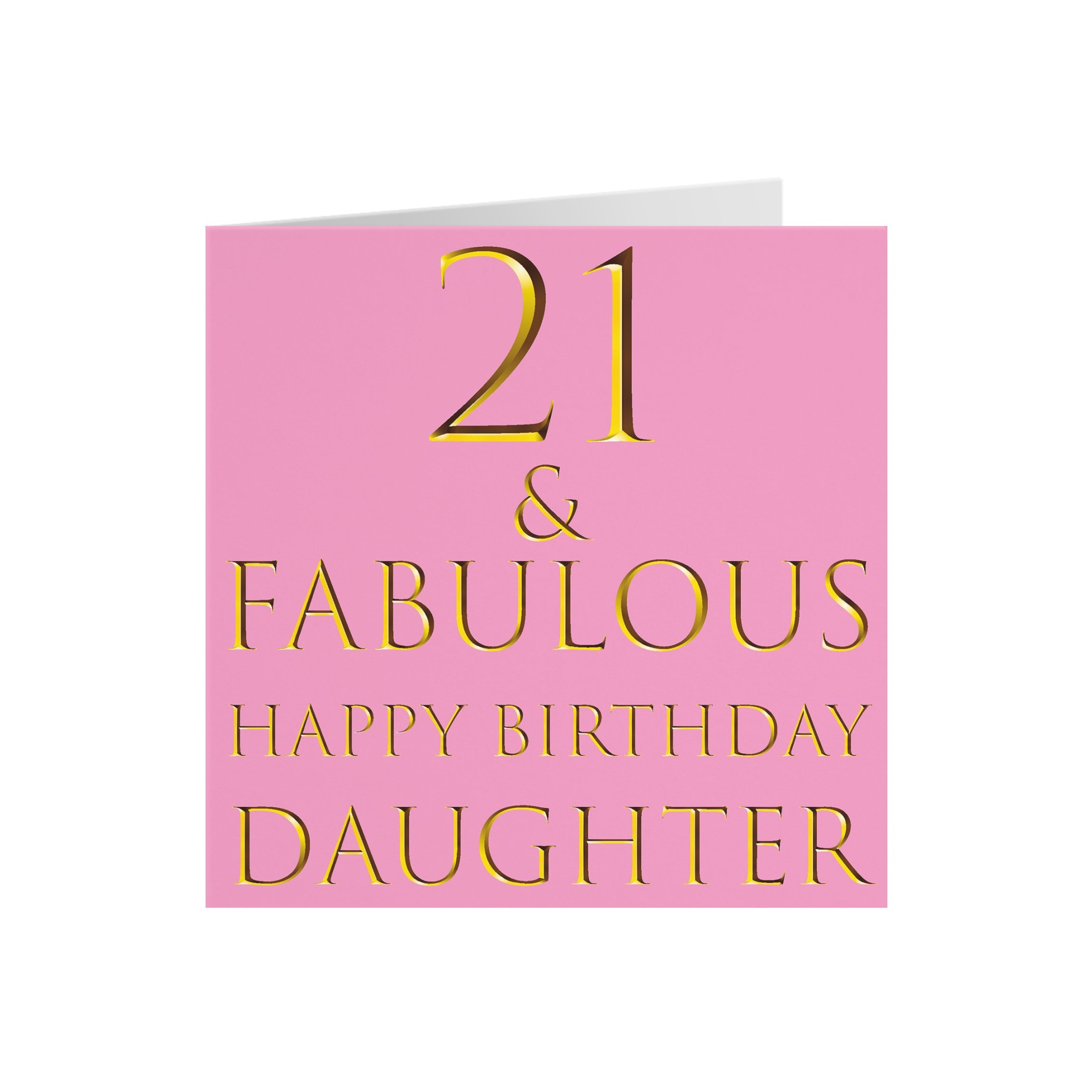 Daughter st Birthday Card  & Fabulous Happy Birthday Daughter