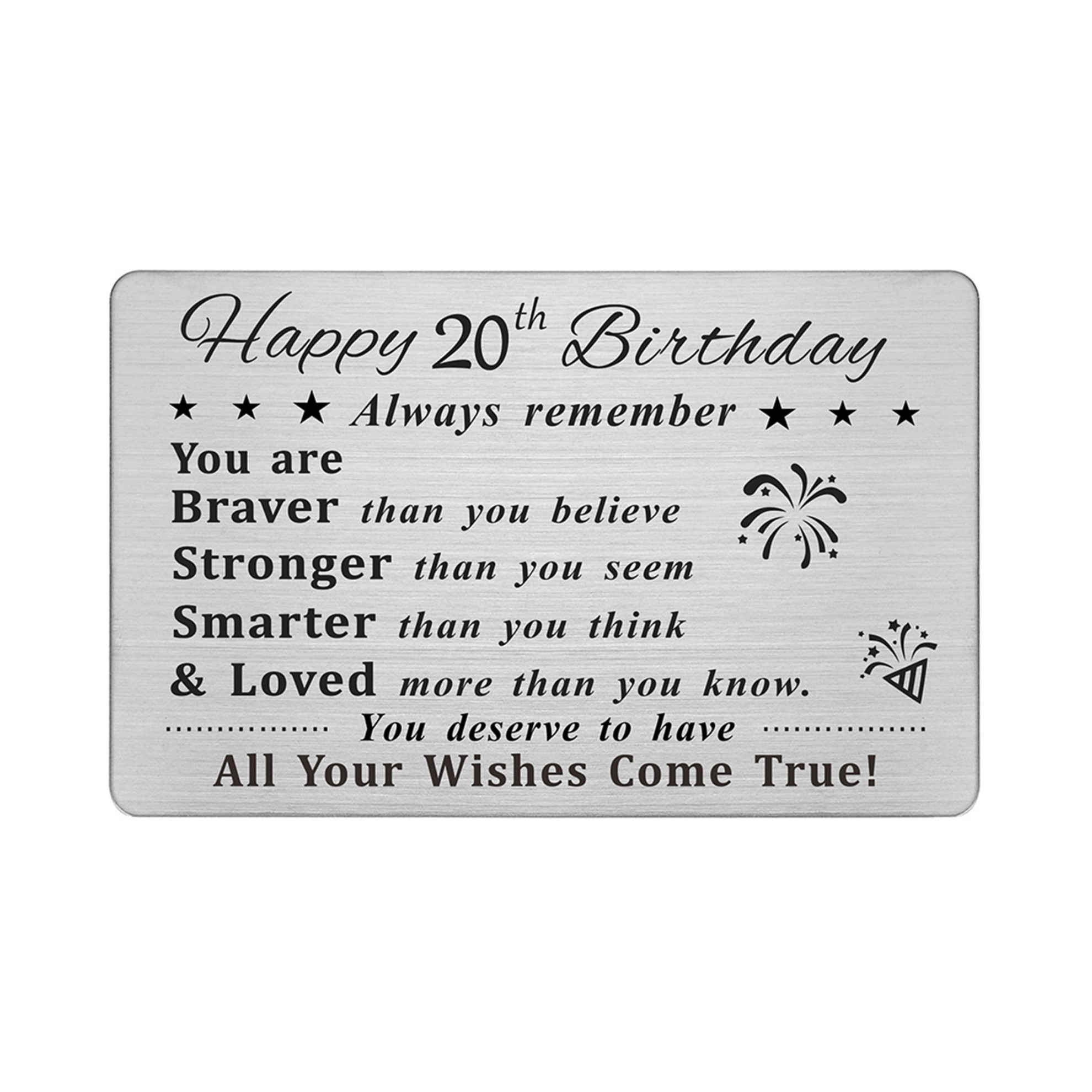 DEGASKEN th Birthday Greeting Cards for Men Women,  Year Old