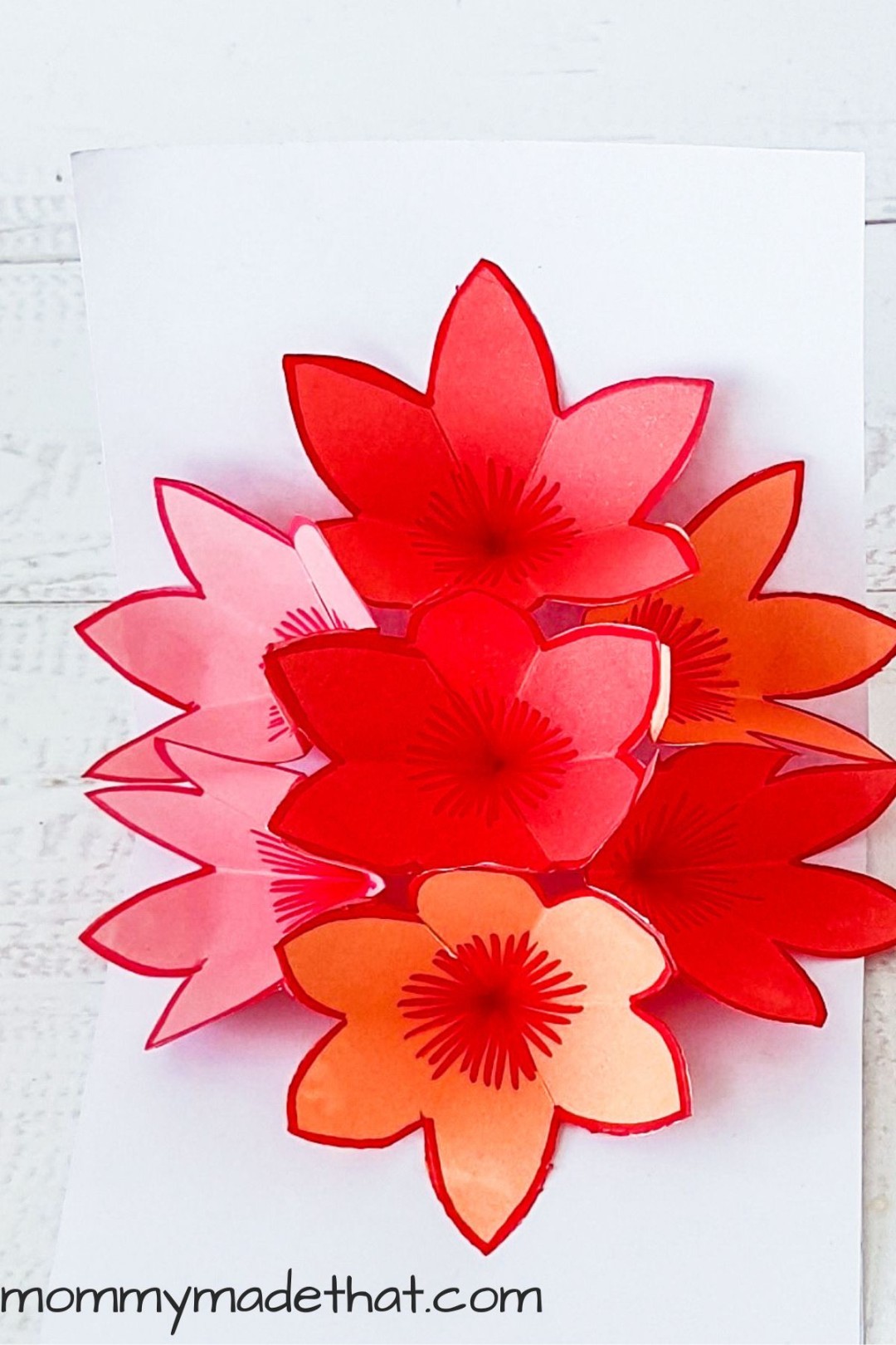 DIY D Flower Pop Up Card: Easier than it Looks!