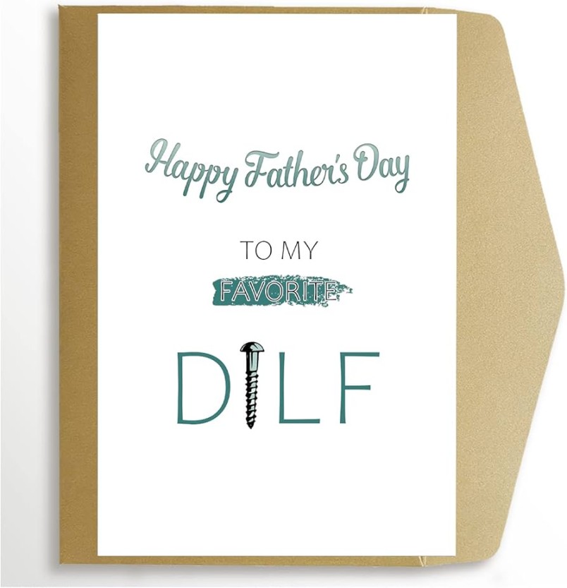 Fathers Day Card from Wife Funny Fathers Day Card for Husband Happy  Father