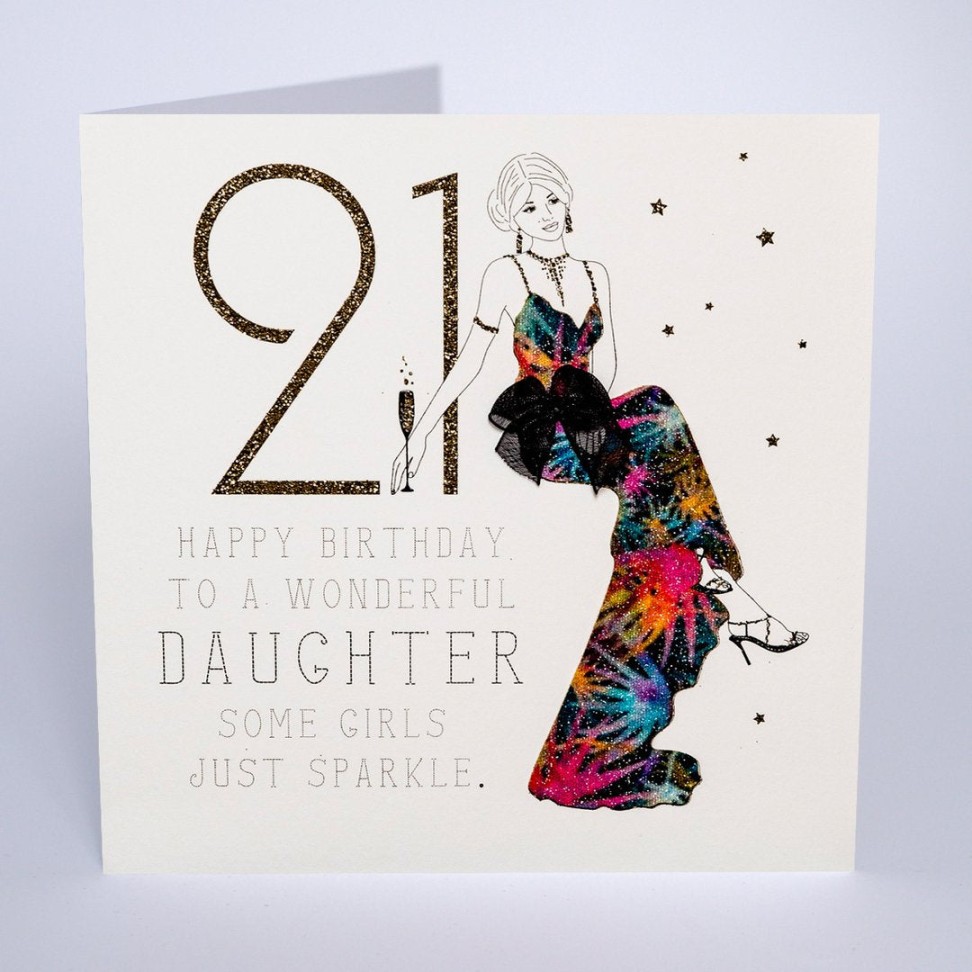 Perfect Daughter 21st Birthday Card Ideas