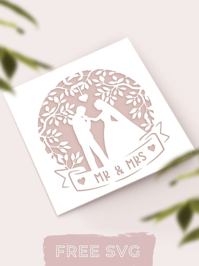 FREE Cricut Card - Perfect for Weddings & Engagements - Tommy