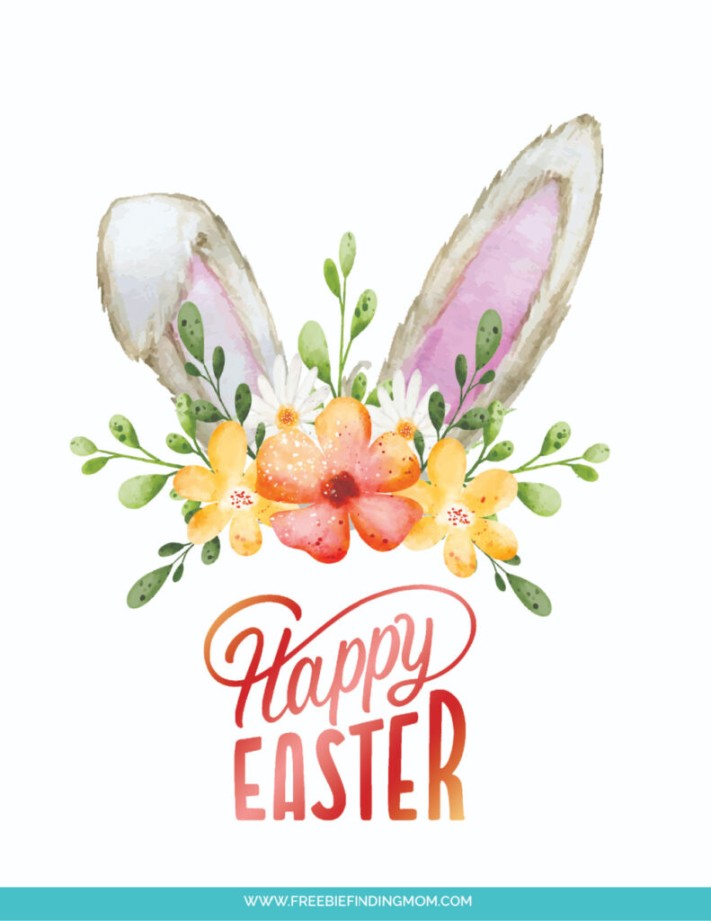 Free Printable Easter Cards - Freebie Finding Mom