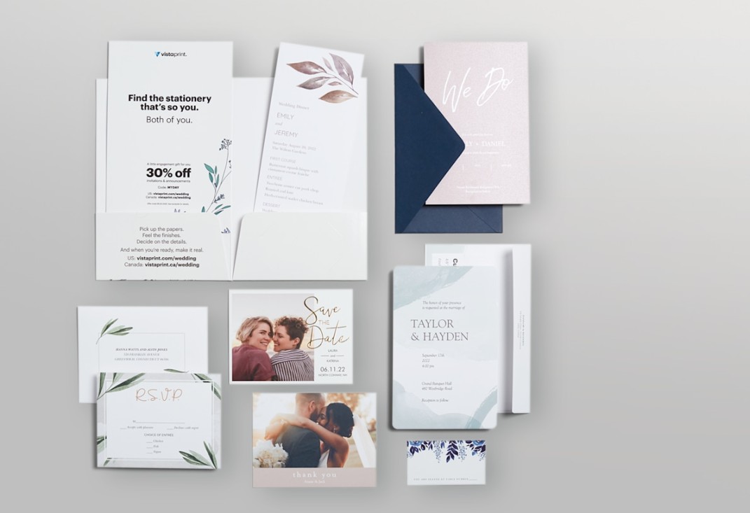 Free Wedding Invitation Samples  VistaPrint