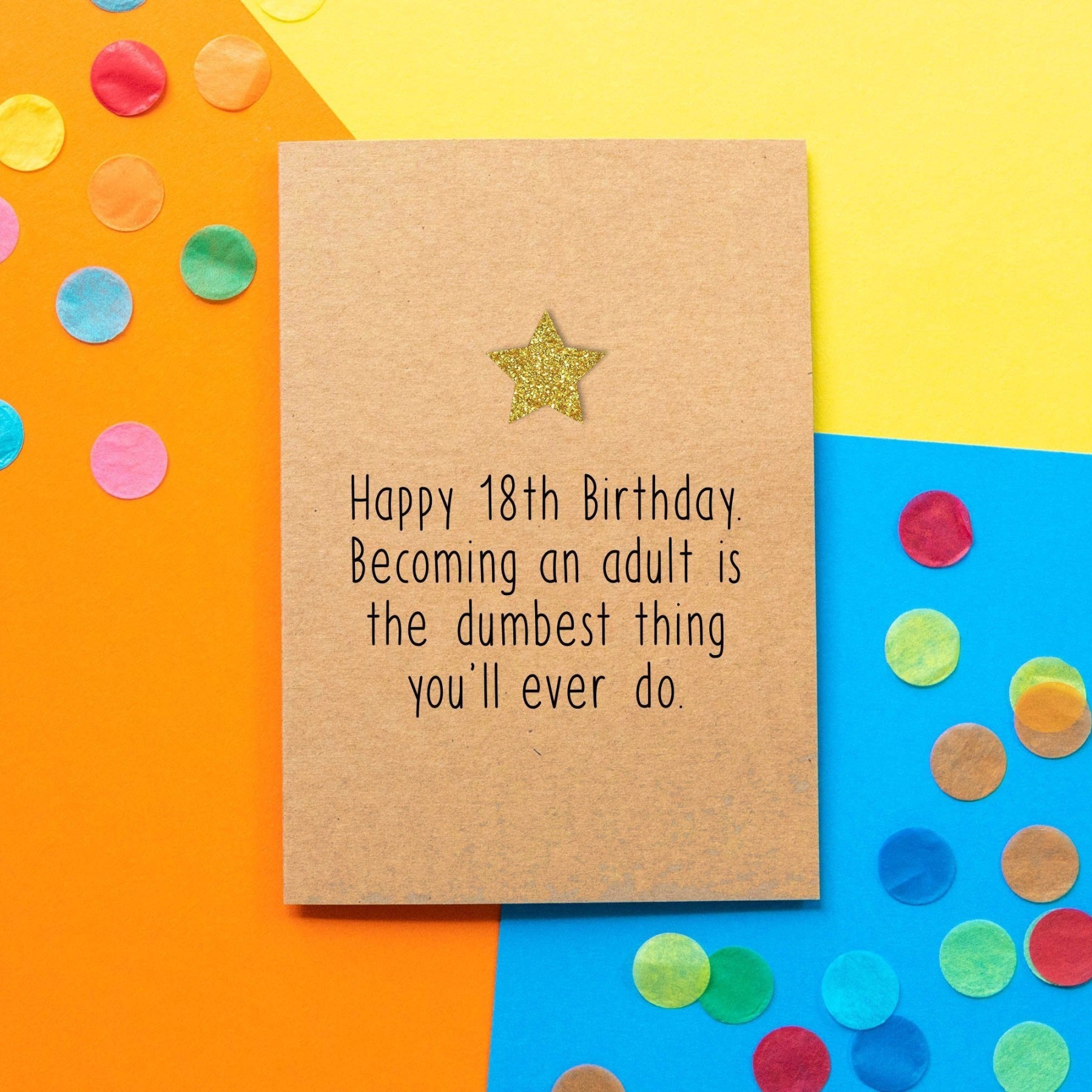 Funny 18th Birthday Cards: Hilarious Wishes For The Legal Age