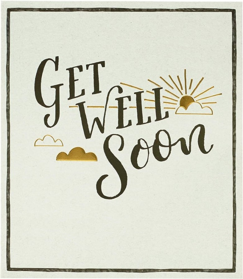 Get Well Card – Zeitgenössische Get Well Soon Karte – Thinking of You – Get Well Soon Geschenke