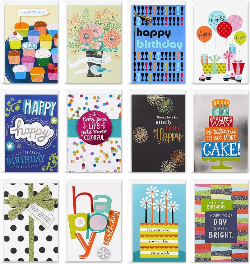 Hallmark Birthday Greetings ( Cards and Envelopes)