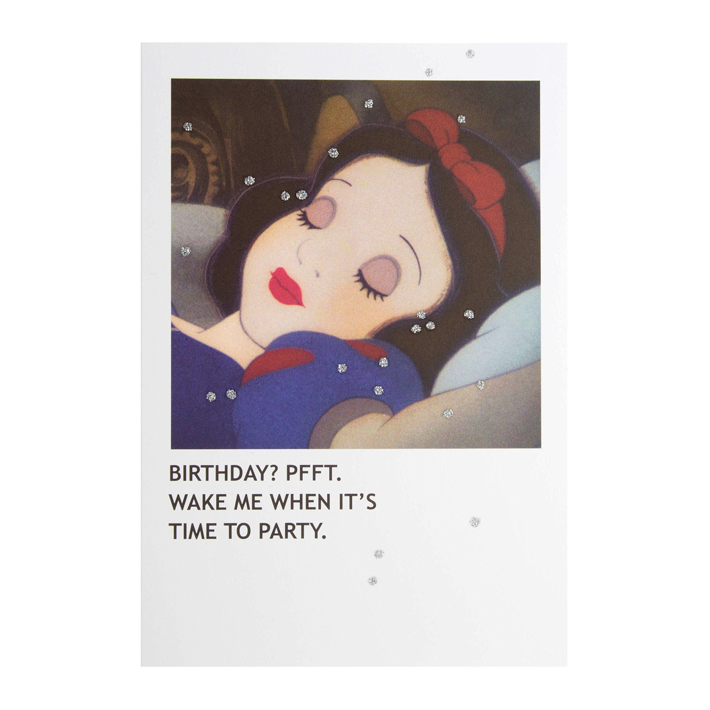 Hallmark General Birthday Card - Disney Snow White Design