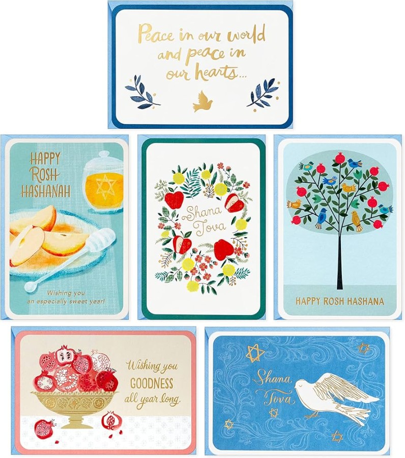 Hallmark Tree of Life Rosh Hashanah Card Range Peace in Our Hearts (  Cards with Envelopes)