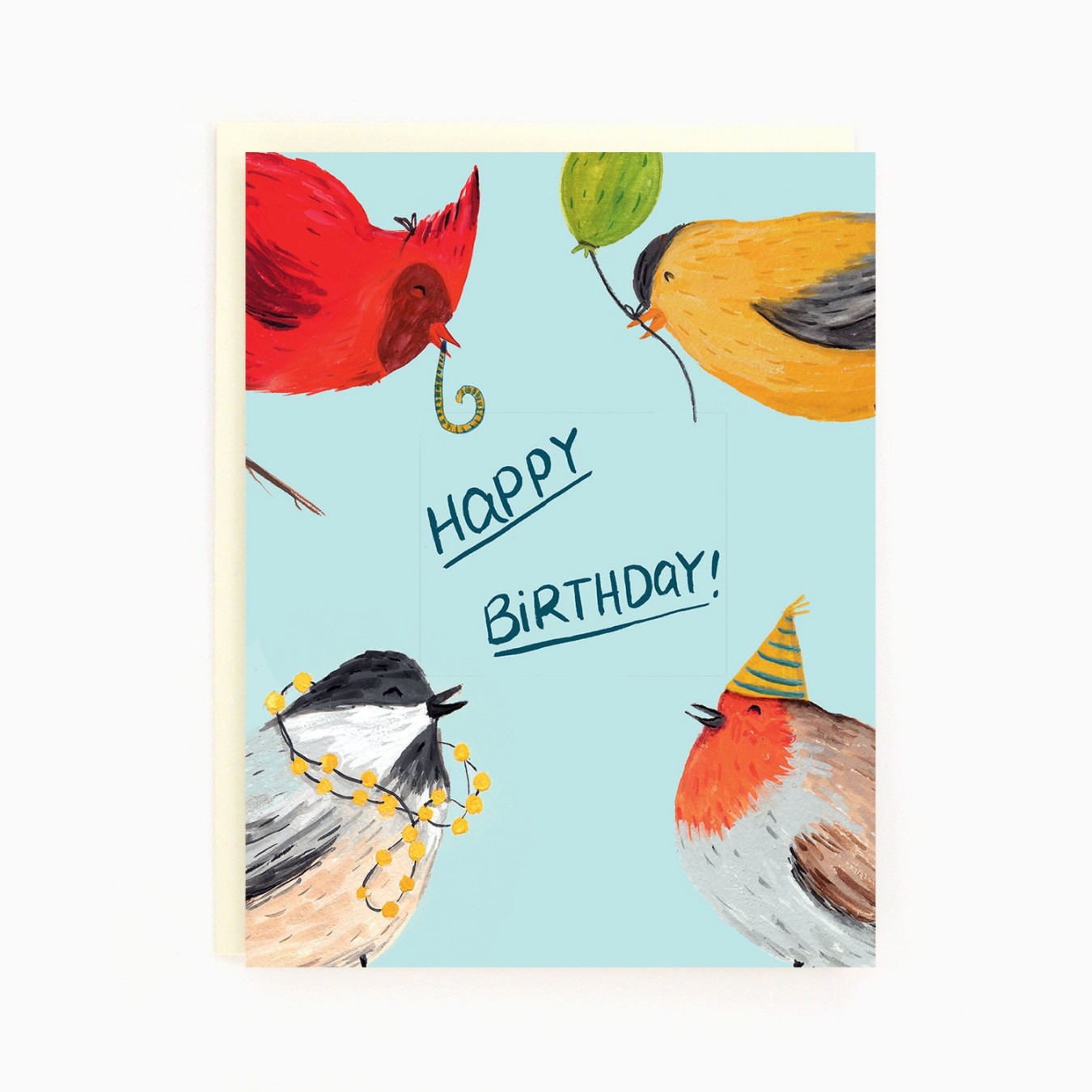 Happy Birthday! - Birthday Birds - Funny Birthday Card