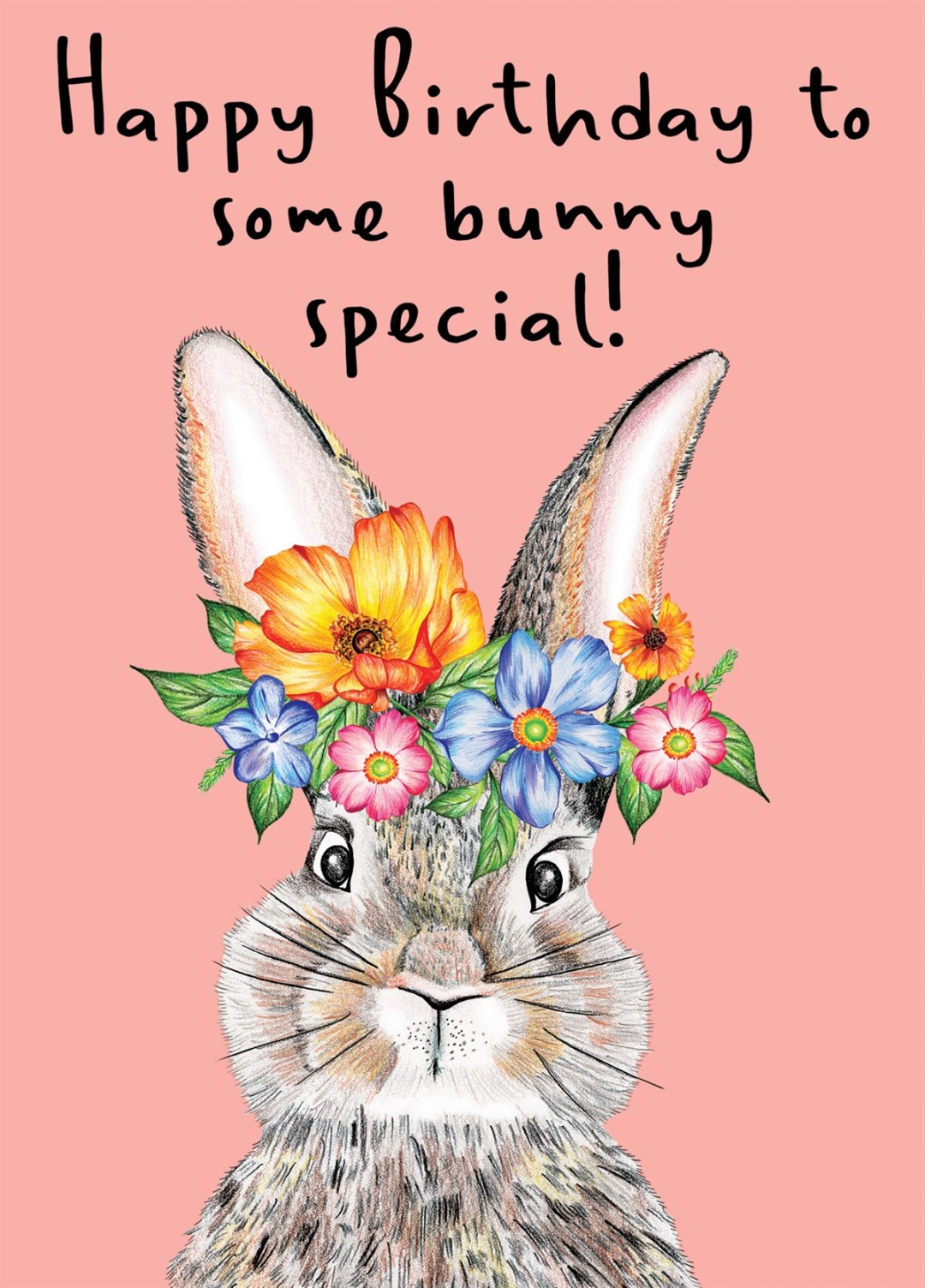 Happy Birthday To Some Bunny Special Card  Scribbler