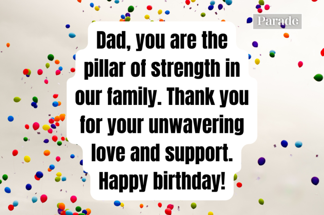 Happy Birthday Wishes for Dad - Parade