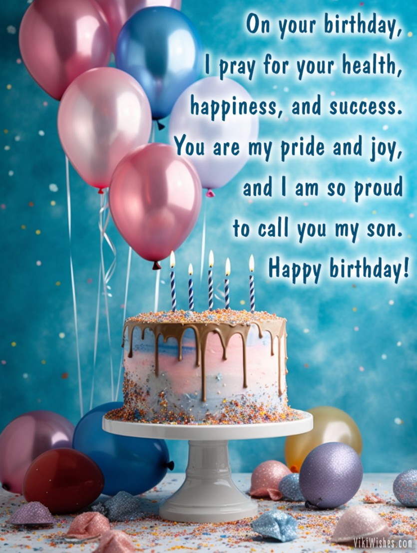 + Happy Birthday Wishes for Son