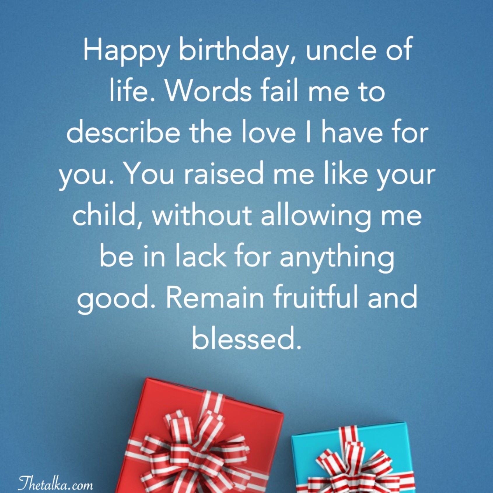 Happy Birthday Wishes for Uncle