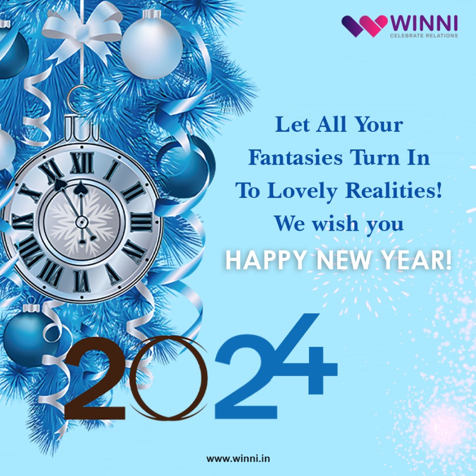 Happy New Year Greetings, Cards, Messages, Wishes - Winni