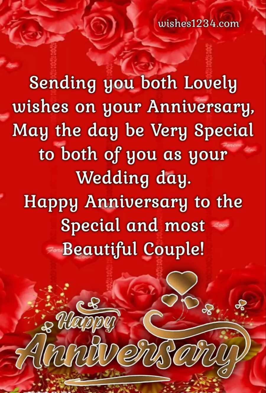 + Happy Wedding Anniversary Wishes, Messages & Quotes