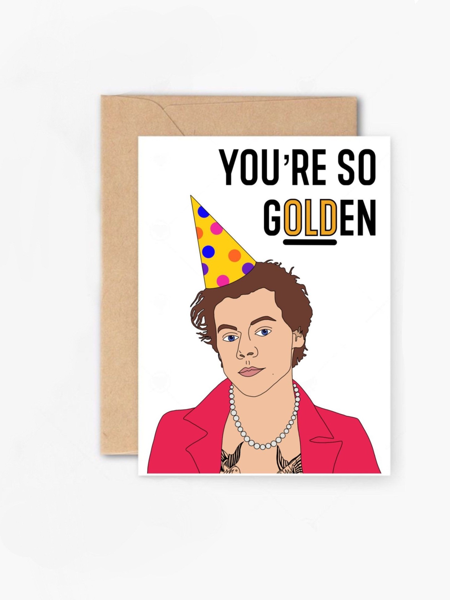 Harry Styles Birthday Card