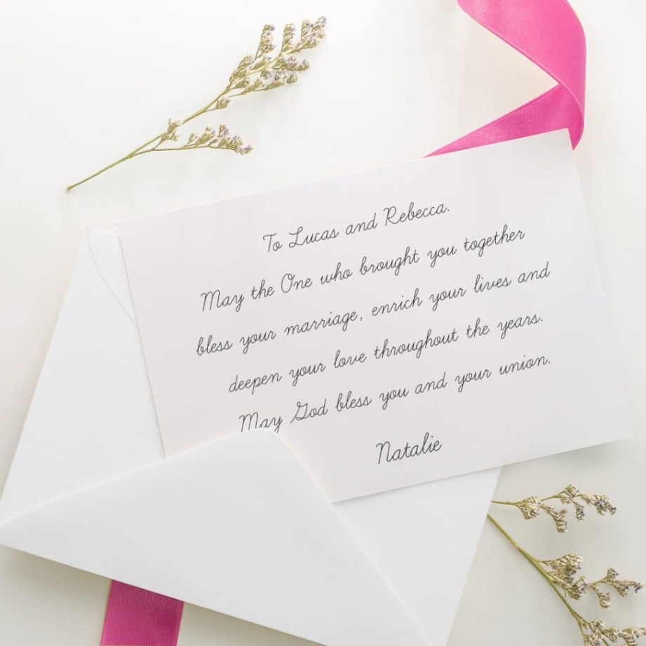 How to write the perfect wedding card message Snapfish IE