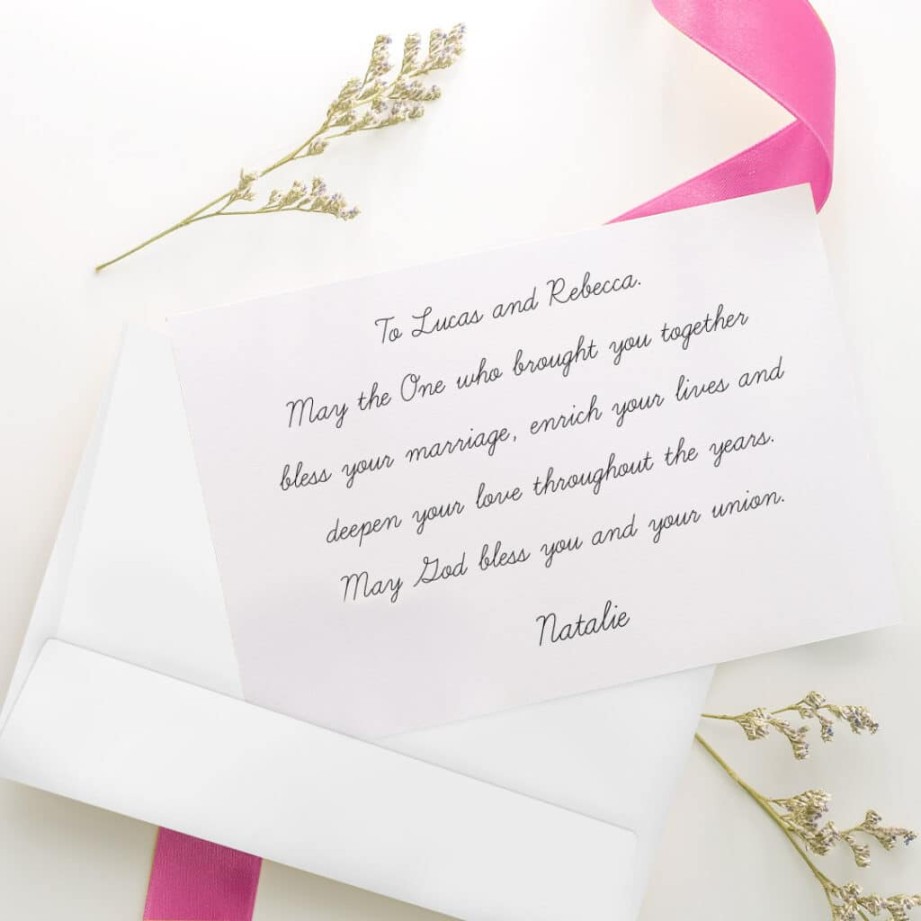 How to write the perfect wedding card message  Snapfish US