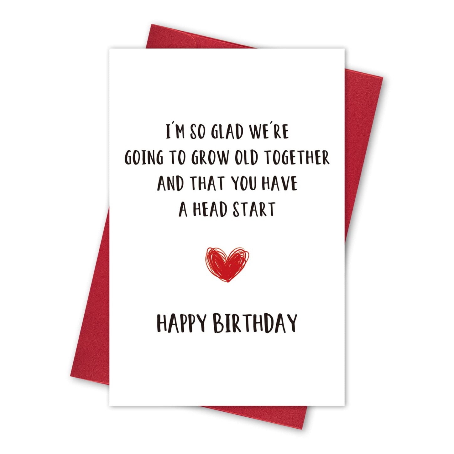 Joukfun Husband birthday cards, Husband birthday card, Funny B-Day card for  Older Husband, Humorous birthday card for Him, th th th th