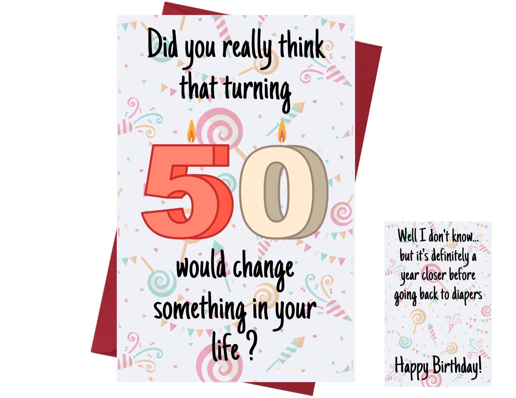 Karto Funny th Birthday Cards for Women or Men - For Friends, Family,  Lovers Etc - Funny Birthday Cards  Years Old - Perfect Funny th  Birthday