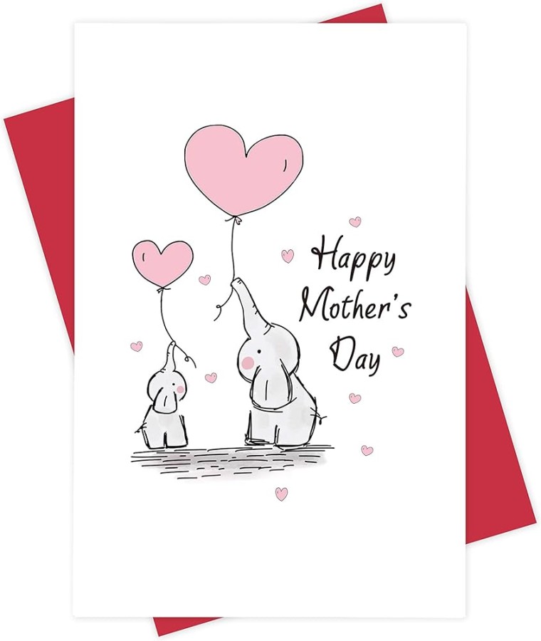 Muttertagskarte, Muttertagskarte für Mutter, Großmutter, Happy Mothers Day