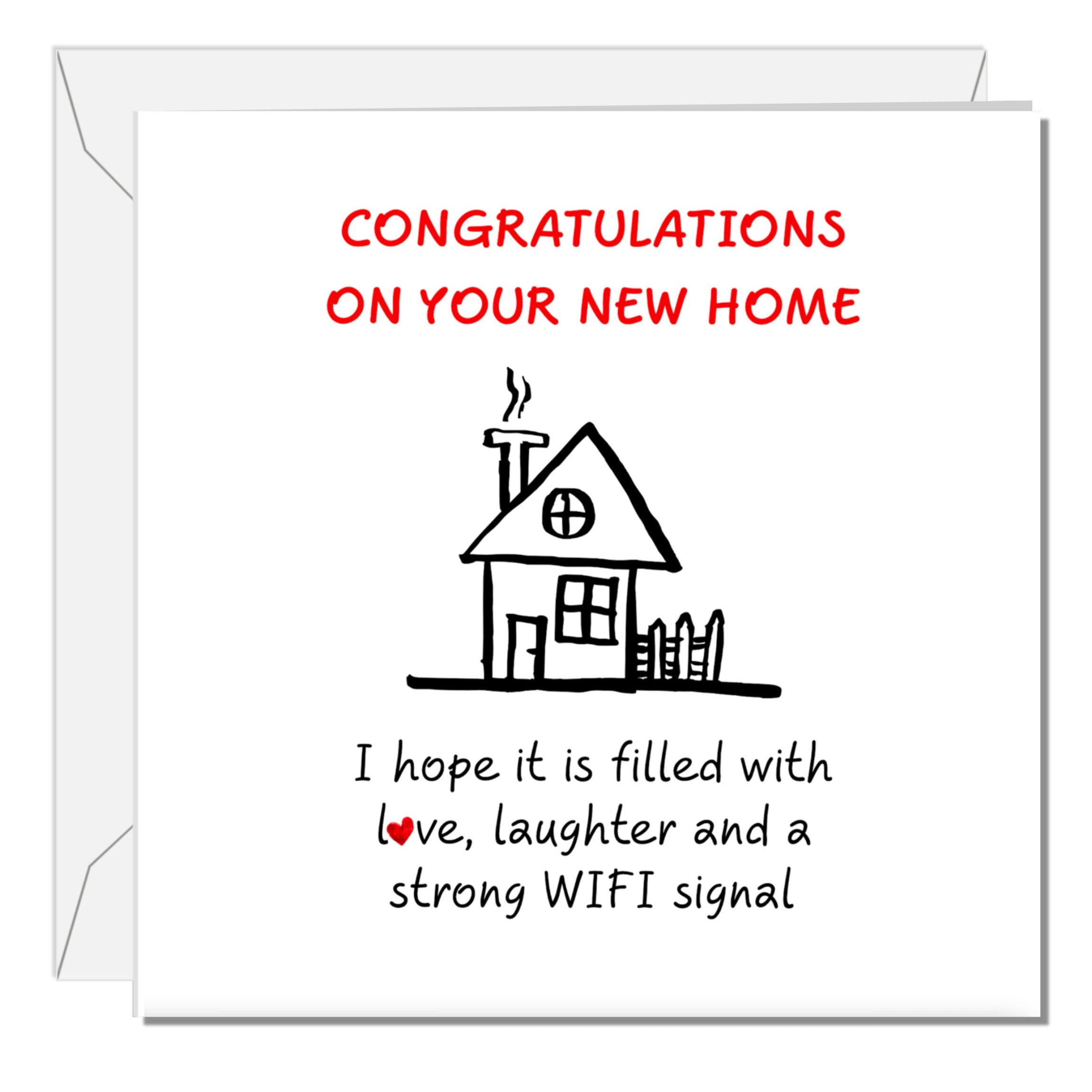 New Home Congratulations Card Buy House Housewarming Son Daughter