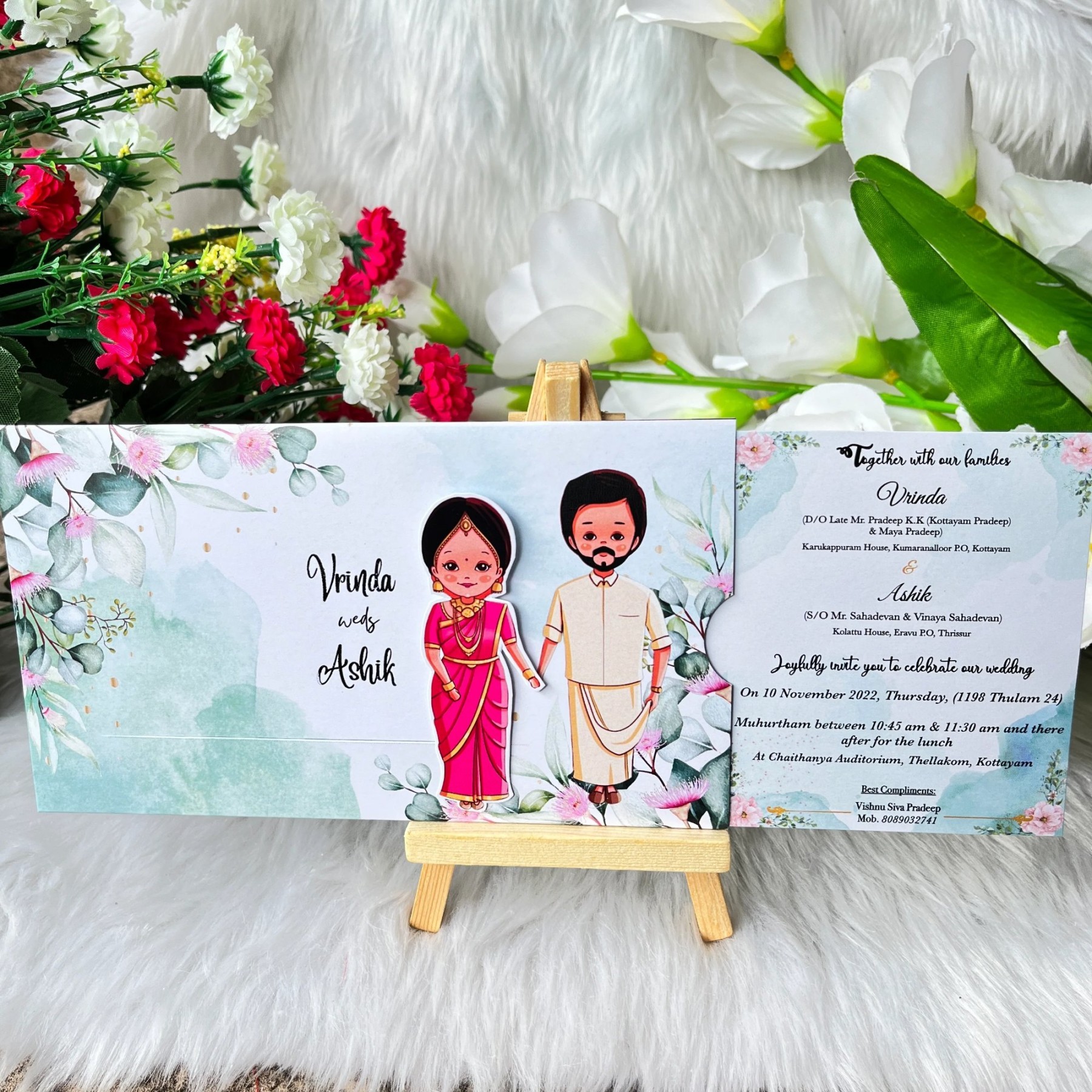 Paper Wedding Invitation Cards,  Leaflet at best price in