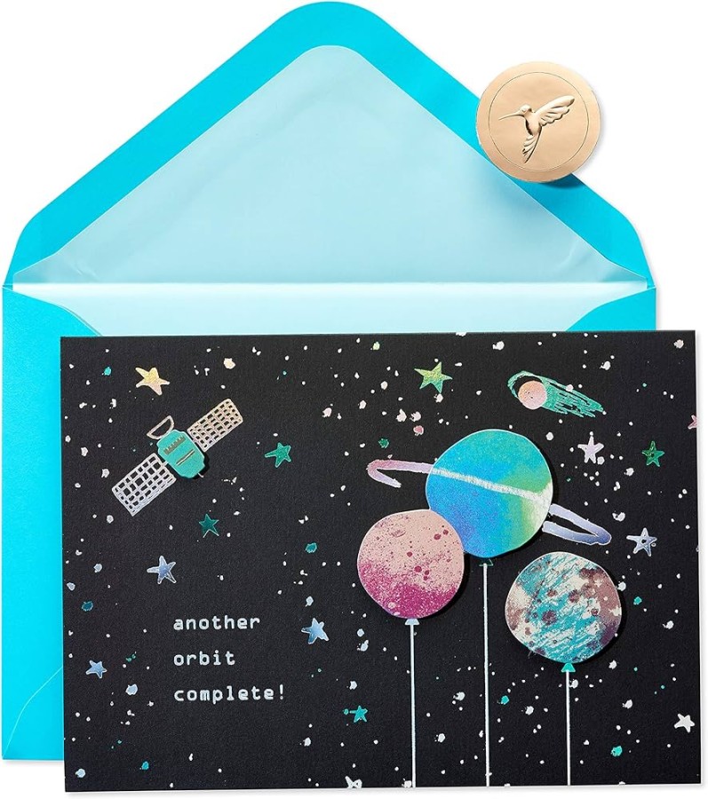 Papyrus Space Birthday Card (Orbit Complete) : Amazon