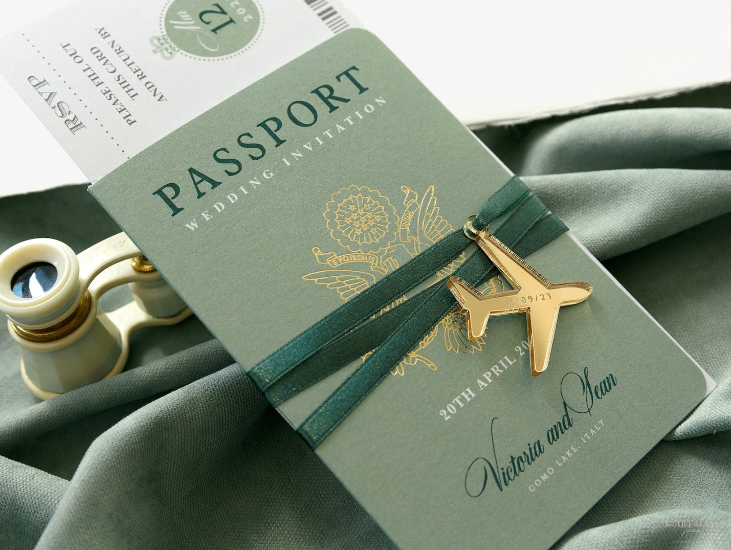 Passport wedding invitations - Etsy