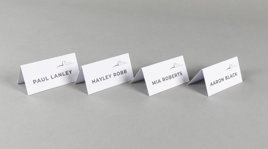 Place Names  Print Place Name Cards  Digital Printing