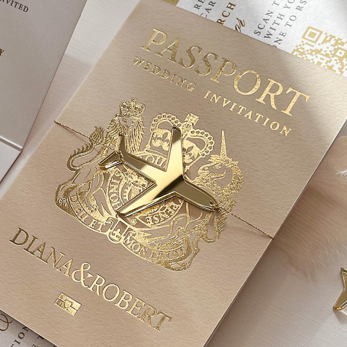 Passport Wedding Card: Unique Invitations For Your Destination Wedding