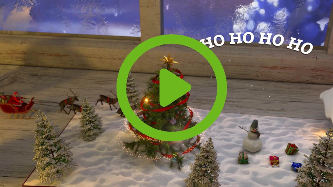 Send a Charity Christmas eCard that Makes a Difference : Animated