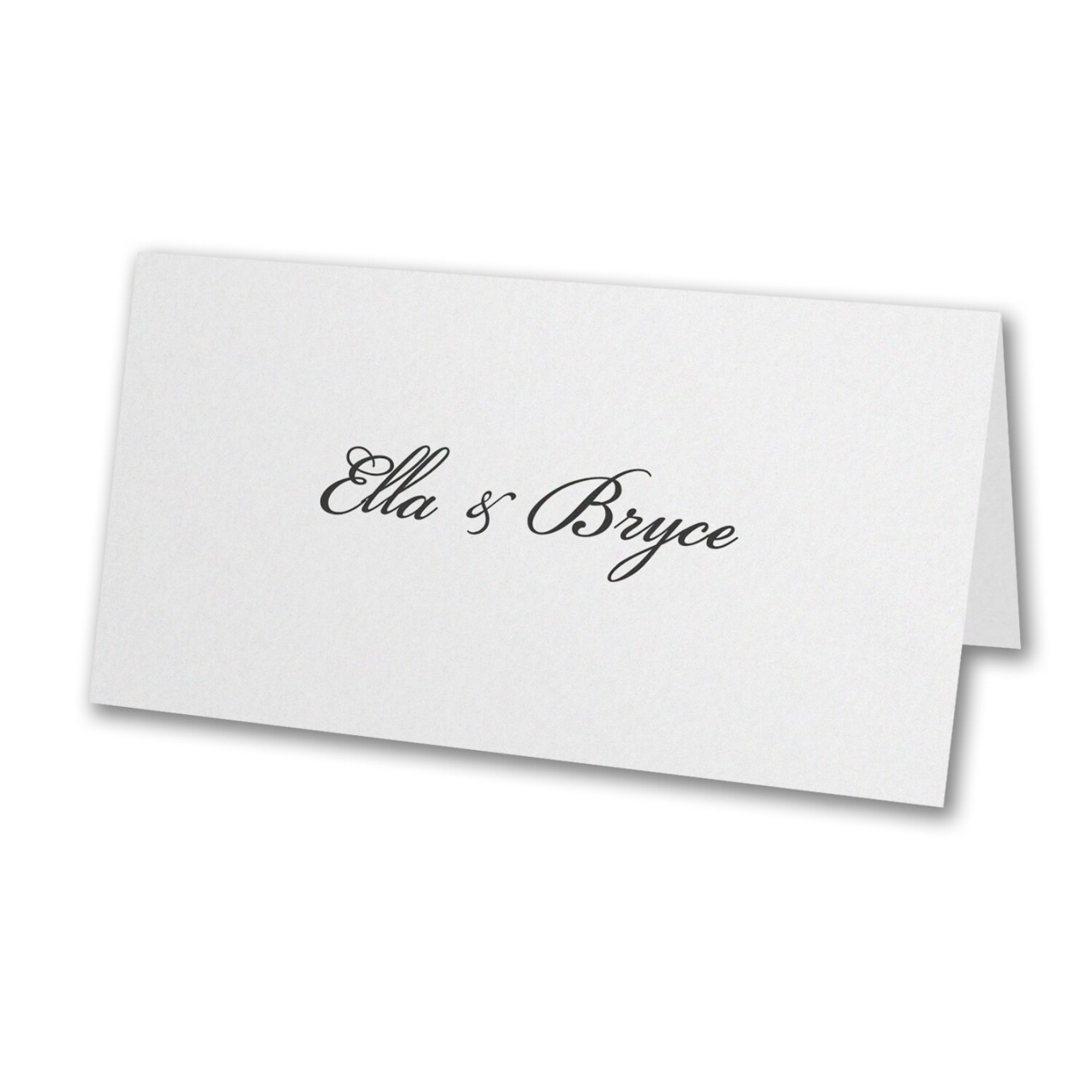 Signature Names Place Card - Variable Print > Place, Table and